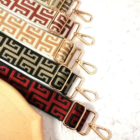Geometric Patterned Bag Straps Replacement - Picture 9 of 12